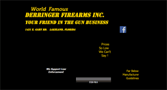 Desktop Screenshot of derringerfirearms.com